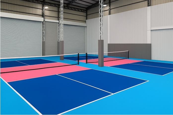 TPUCO Professional Pickleball Court Construction